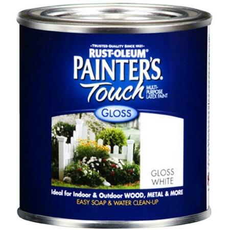 ZINSSER 1 Quart Gloss White Painters Touch Multi-Purpose Paint 1992-502 20066199258